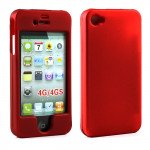 Wholesale iPhone 4S Hard Protector Cover (Red)